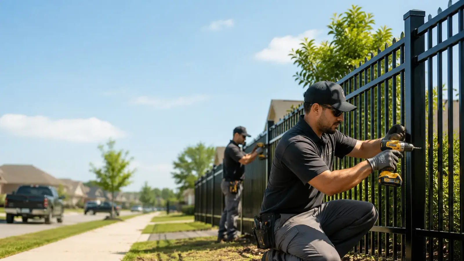 Metal Fence Installation in Ramey, PA